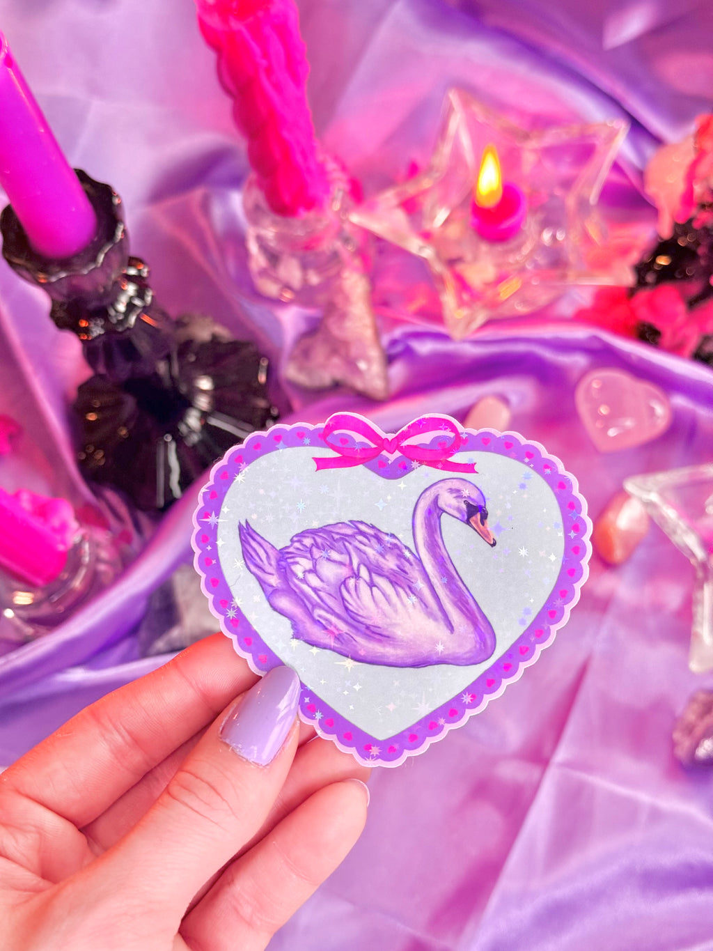 Swan Sticker