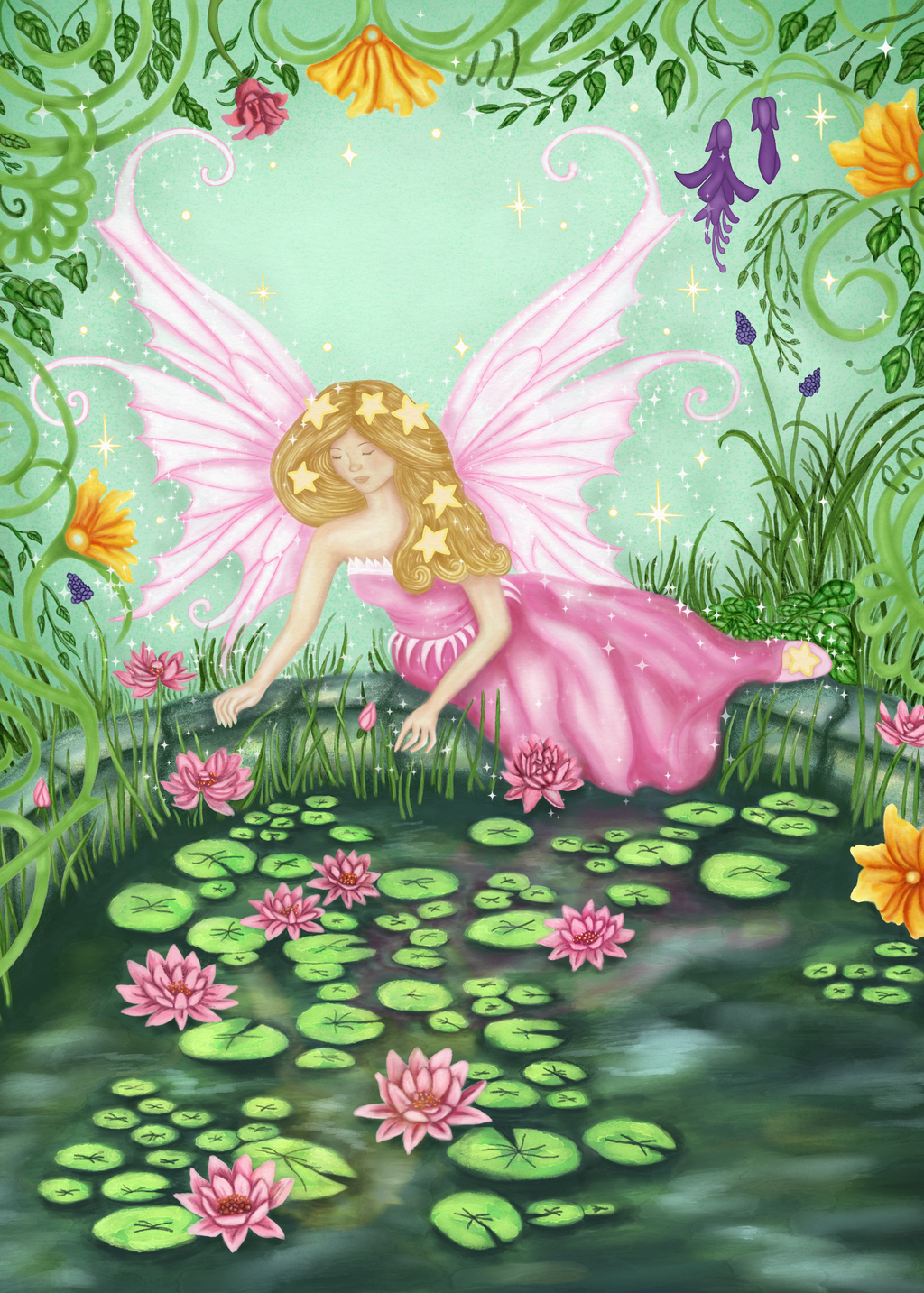 Fairy Garden Art Print
