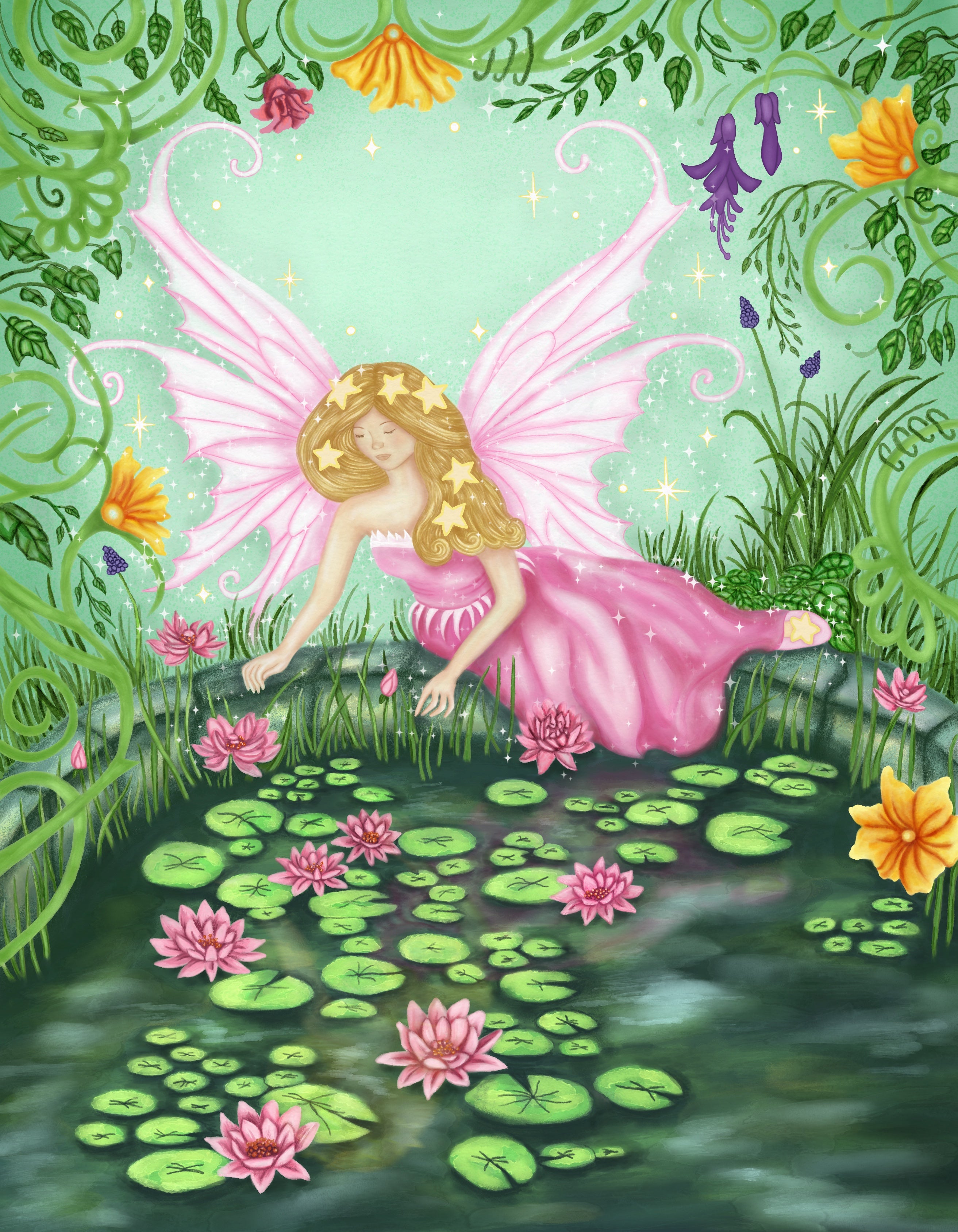 Fairy Garden Art Print