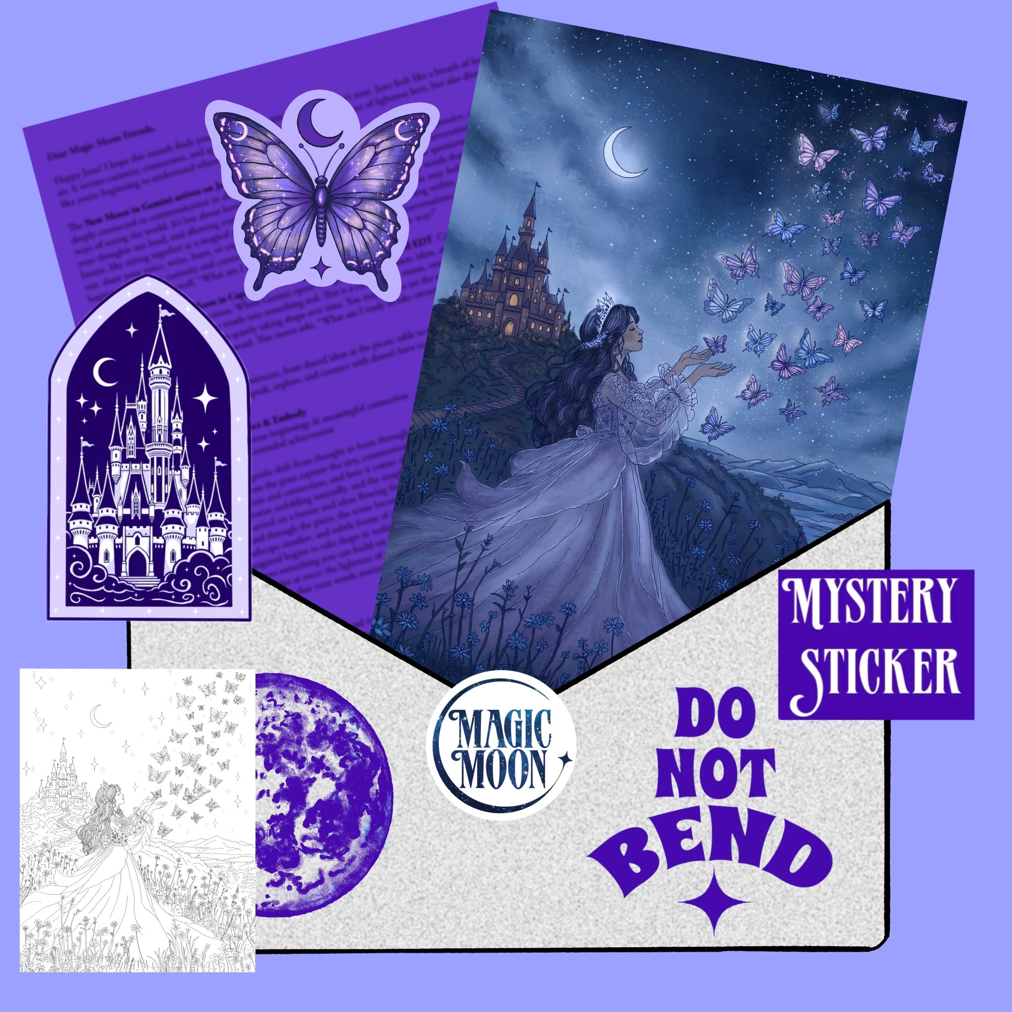 Magic Moon Mail (USA) ☽