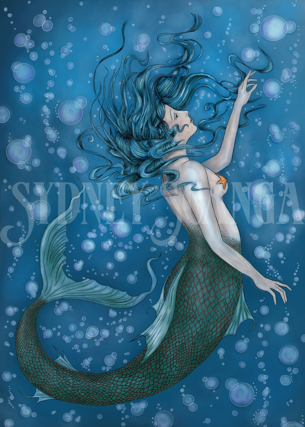 Mermaid Art Print