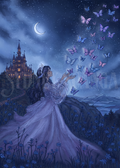 Butterfly Princess Print