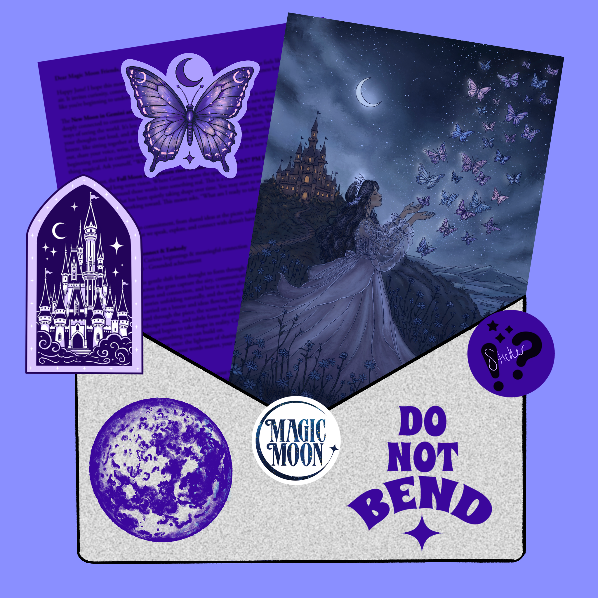 Magic Moon Mail (USA) ☽