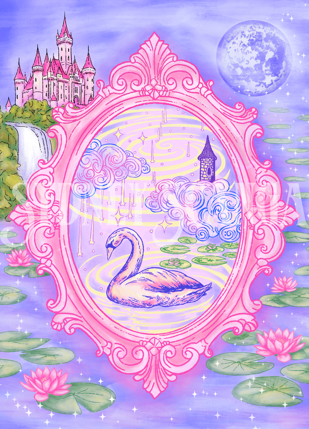 Swan Print