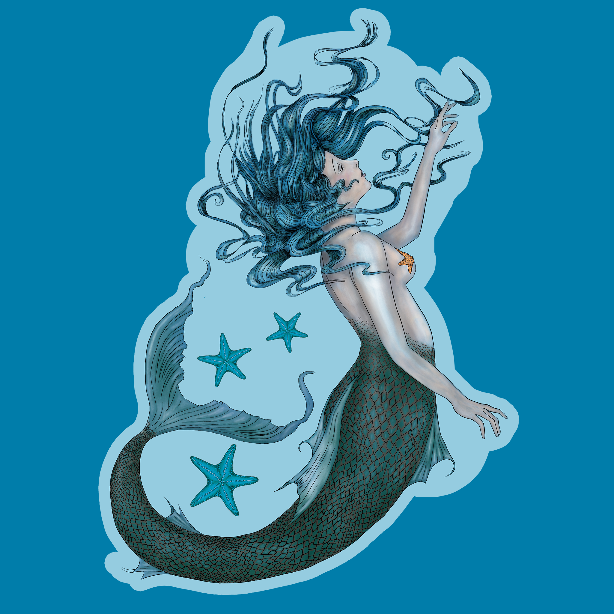Mermaid Sticker