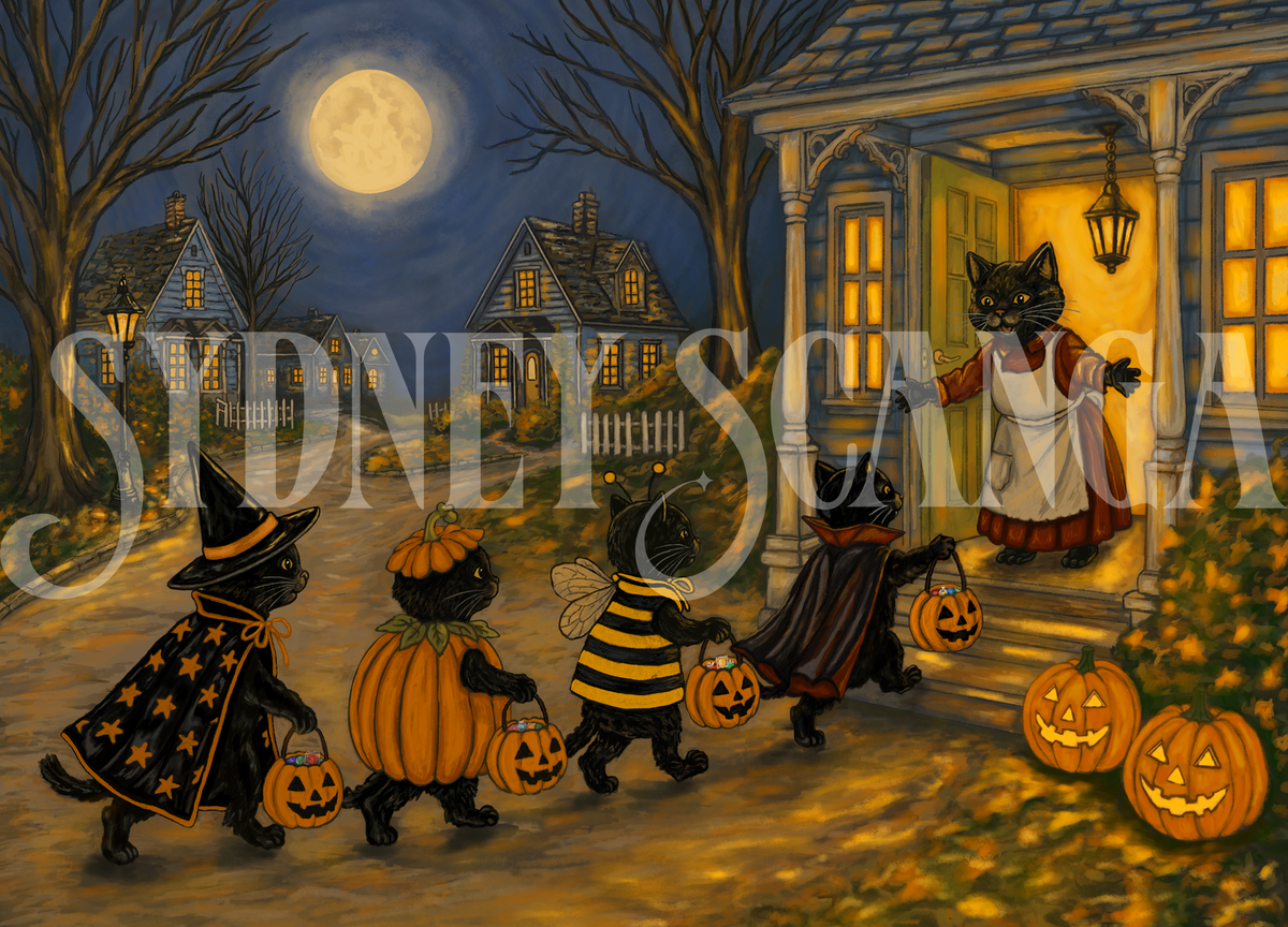 Halloween Night Print