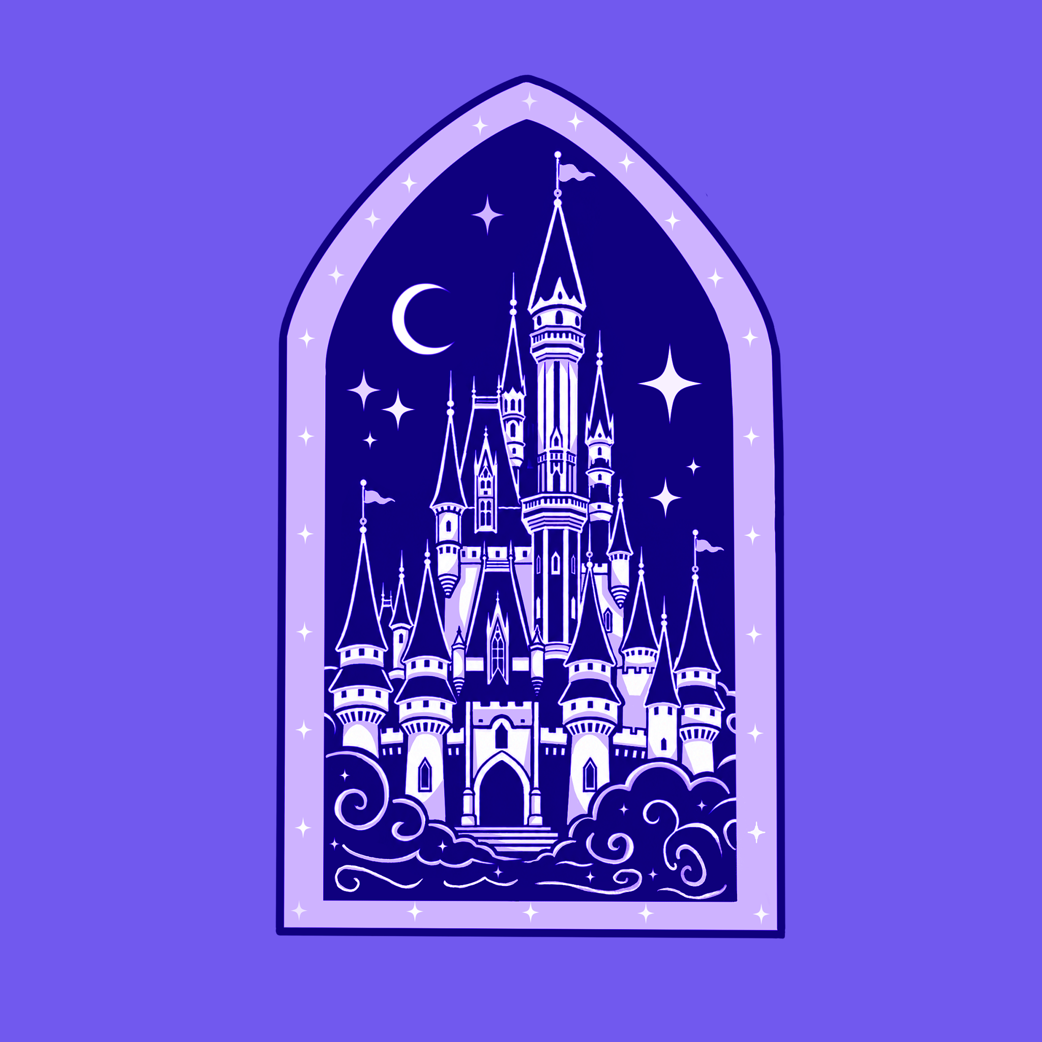 Castle Arch Sticker