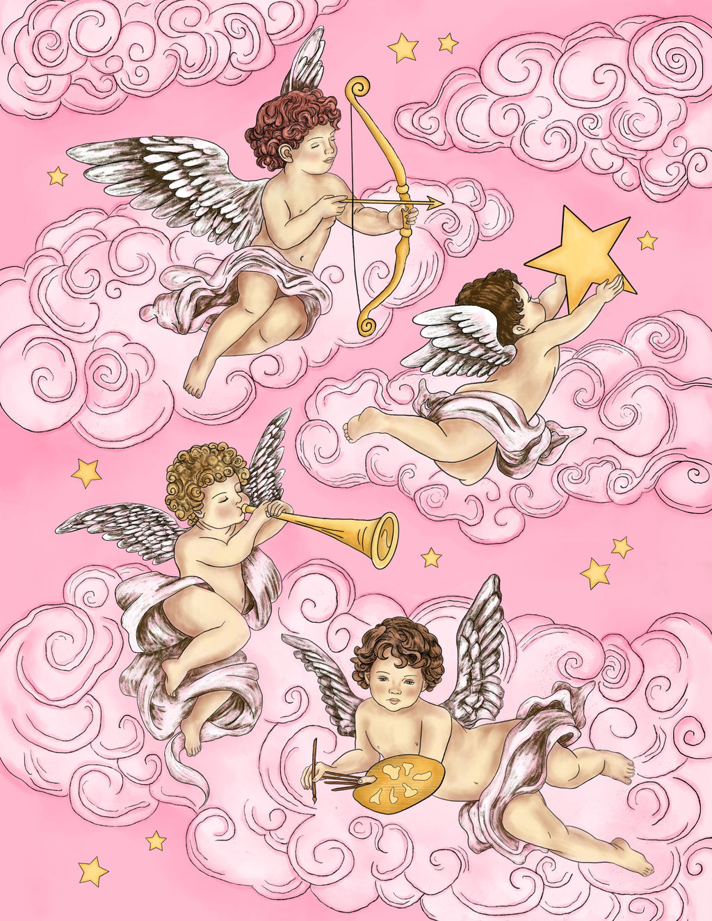Cherub Art Print