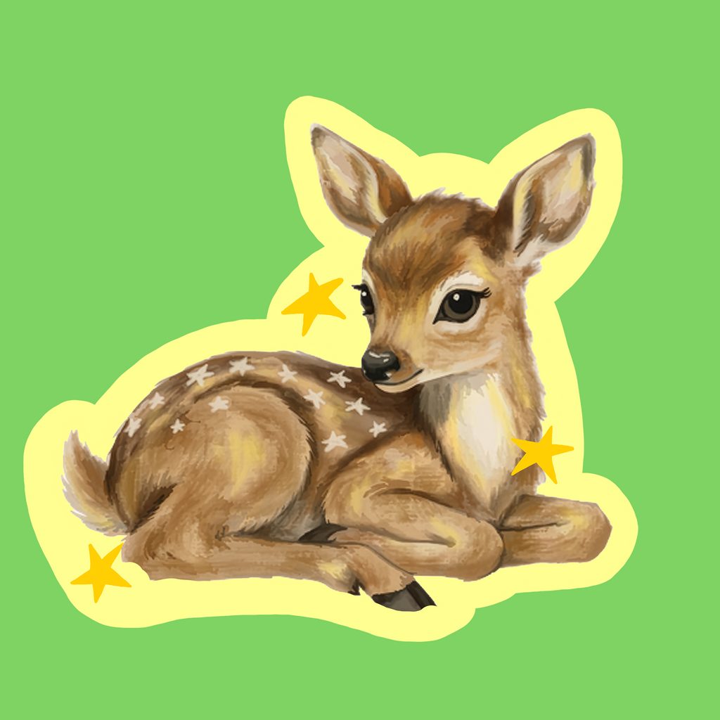Fawn Sticker