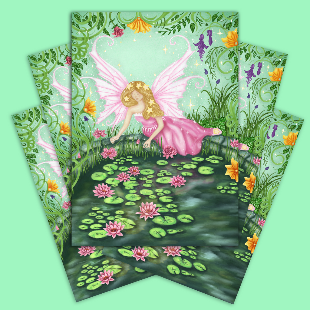 Fairy Garden Greeting Card