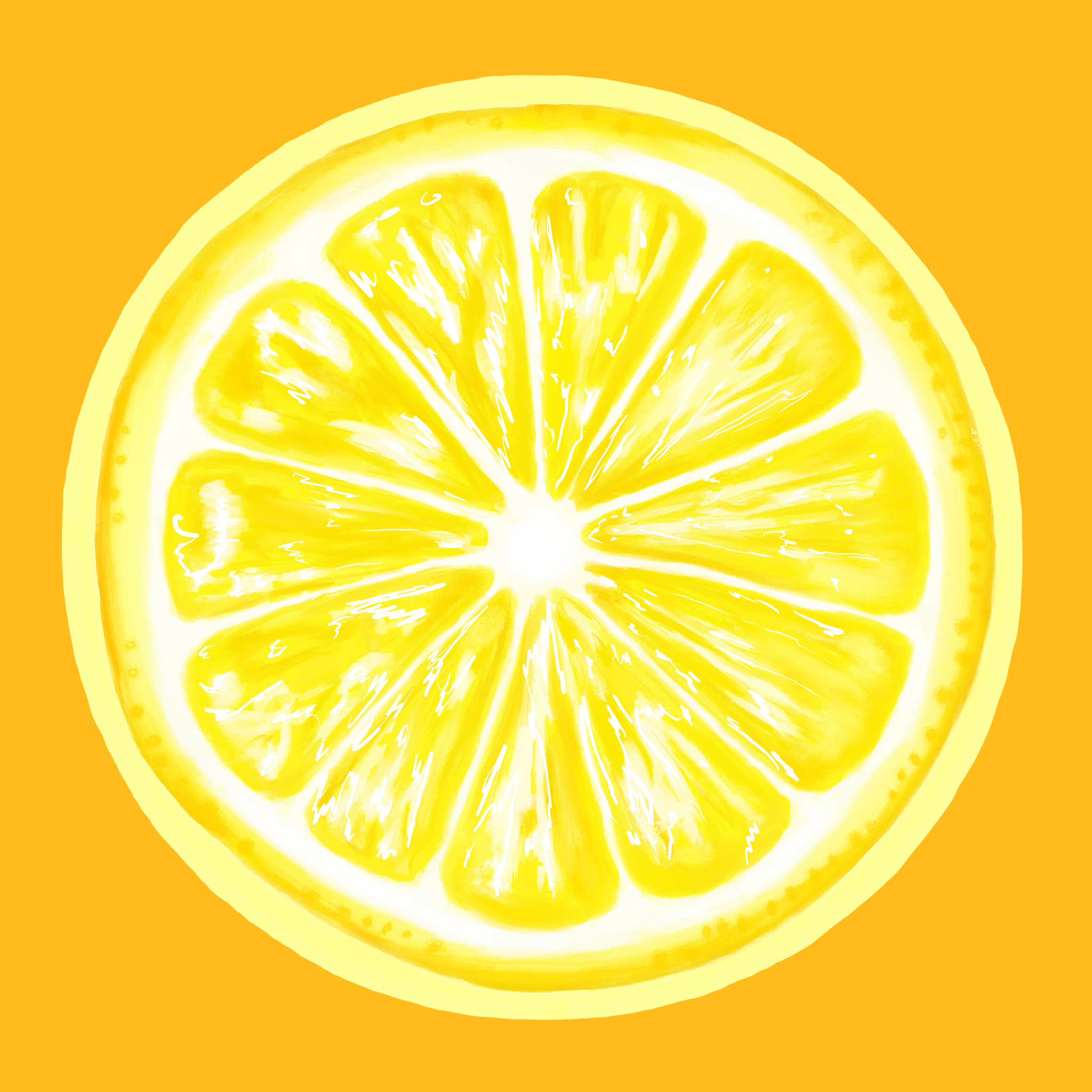 Lemon Sticker