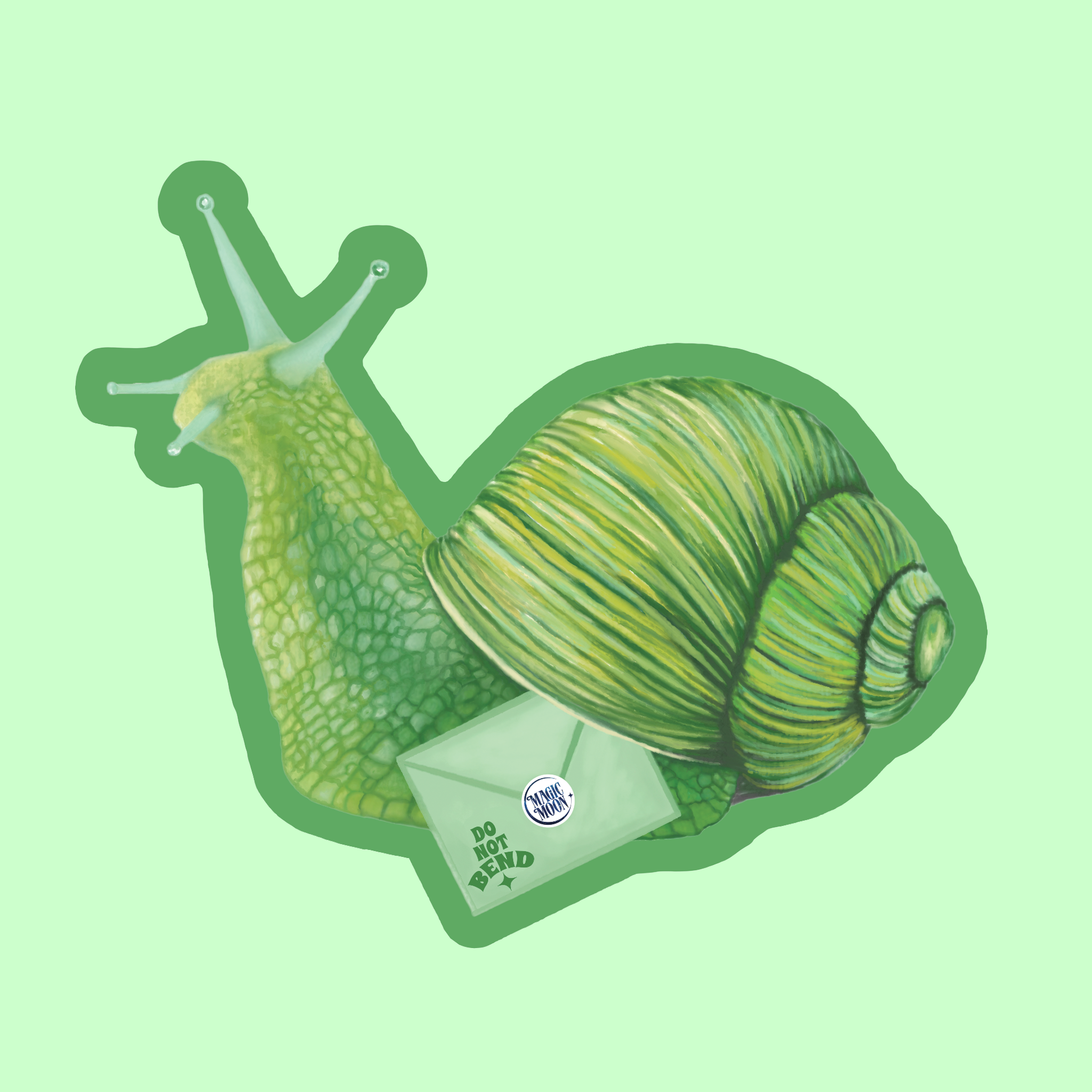 Snail Mail Sticker