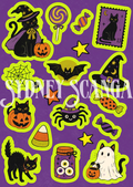 Halloween Sticker Sheet