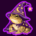 Wizard Toad Sticker